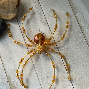 Beautiful Autumn Tones Spider Ornament (56)